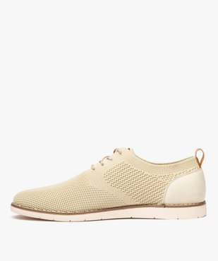 Derby en mesh sur semelle sport homme - Mario Baldano vue3 - MARIO BALDANO - GEMO