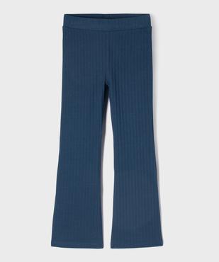 Leggings flare en maille côtelée fille vue1 - GEMO 4G FILLE - GEMO