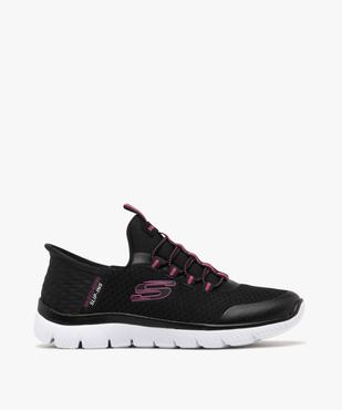 Baskets fille en mesh et à enfiler Slip ins Summits - Skechers vue1 - SKECHERS - GEMO