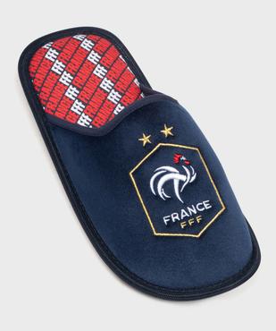 Chaussons mules en volume imprimé football homme - FFF vue5 - FFF - GEMO