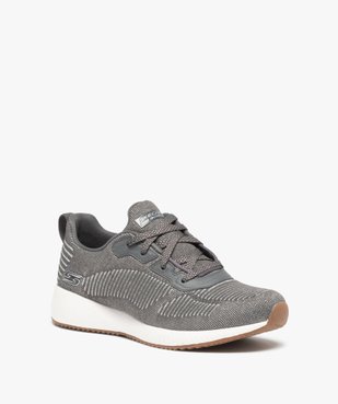Tennis femme à lacets extra légères en mesh – Skechers Bobs vue2 - SKECHERS - GEMO