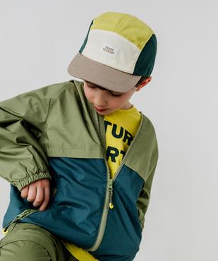 Casquette multicolore esprit randonnée bébé garçon vue4 - GEMO 4G BEBE - GEMO