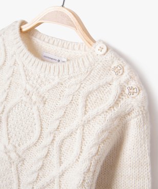 Robe 2 en 1 bébé fille - LuluCastagnette vue3 - LULUCASTAGNETTE - GEMO