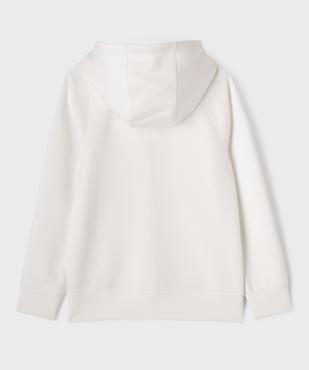 Sweat zippé à capuche avec liserés contrastants garçon vue3 - GEMO (JUNIOR) - GEMO