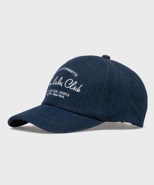 Casquette en toile denim femme - LuluCastagnette vue1 - LULU CASTAGNETT - GEMO