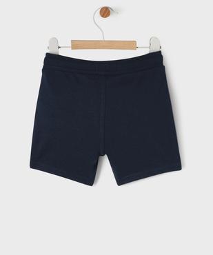 Short en maille avec ceinture ajustable bébé garçon vue6 - GEMO 4G BEBE - GEMO