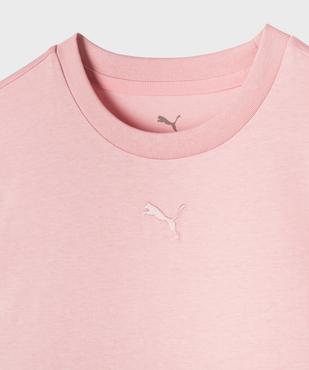 Tee-shirt manches courtes avec logo brodé fille - Puma vue2 - PUMA - GEMO