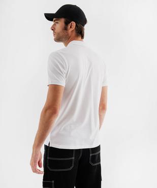 Polo à manches courtes en maille piquée homme vue10 - GEMO 4G HOMME - GEMO
