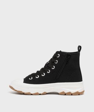 Baskets montantes en toile sur semelle épaisse fille - Lovely Wings vue3 - LOVELY WINGS - GEMO