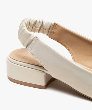 Ballerines irisées avec bride arrière élastique femme - Valentina Baldano vue6 - VALENTINA BALDA - GEMO