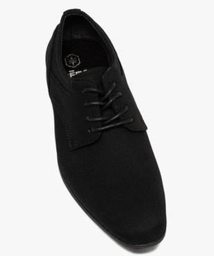 Derbies garçon à lacets dessus textile uni vue6 - GEMO (ENFANT) - GEMO