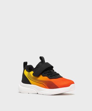 Baskets basses en toile avec scratch garçon - 5 Miles vue3 - 5 MILES GEMO FOR GOOD - GEMO
