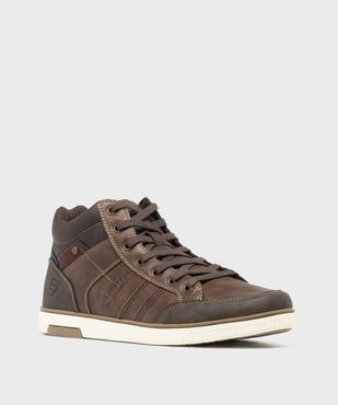 Baskets montantes à lacets homme vue2 - URBAN STEPS GEMO FOR GOOD - GEMO