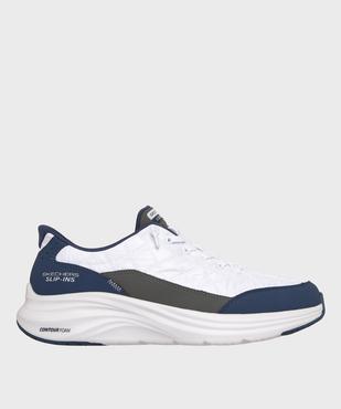 Baskets en toile sur épaisse semelle faciles à enfiler homme - Skechers vue1 - SKECHERS - GEMO