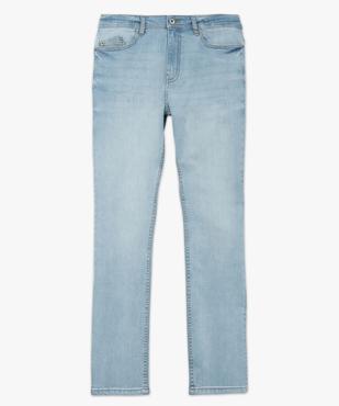 Jean homme coupe Straight avec marques d’usure vue4 - GEMO (HOMME) - GEMO