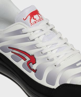 Baskets basses à semelle transparente homme - Airness vue6 - AIRNESS - GEMO