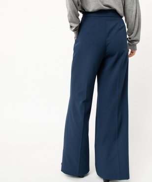 Pantalon de costume coupe large femme vue3 - GEMO(FEMME PAP) - GEMO