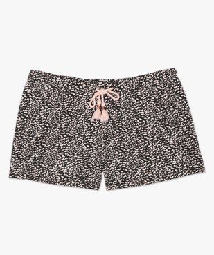 Bas de pyjama femme forme short imprimé vue4 - GEMO(HOMWR FEM) - GEMO