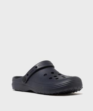 Sabots souples unis et perforés homme vue2 - GEMO (PLAGE) - GEMO