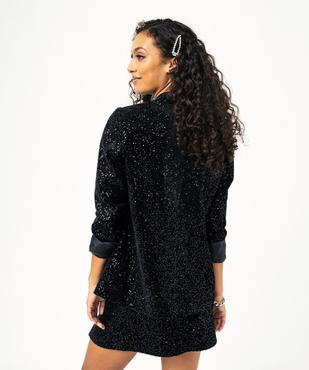 Veste en velours et sequins femme  vue3 - GEMO(FEMME PAP) - GEMO