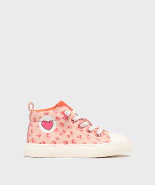 Baskets montante en toile enduite fille - Lovely Wings vue2 - LOVELY WINGS GEMO FOR GOOD - GEMO
