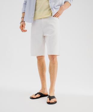 Bermuda en jean loose homme vue1 - GEMO 4G HOMME - GEMO