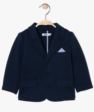 Veste bébé garçon en maille confortable vue1 - GEMO(BEBE DEBT) - GEMO