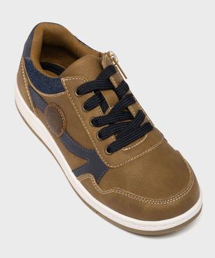 Baskets basses bicolores garçon - Buggy vue5 - BUGGY GEMO FOR GOOD - GEMO