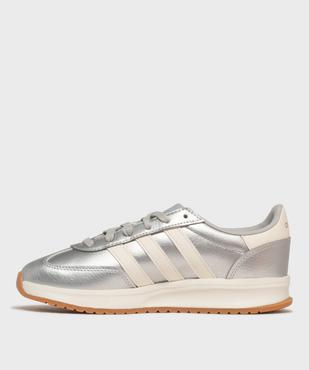 Baskets Run 70s 2.0 en matière métallisée femme - Adidas vue3 - ADIDAS - GEMO