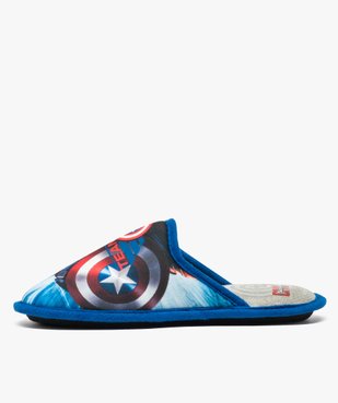 Chaussons garçon forme mules - Capitaine America vue3 - AVENGERS - GEMO
