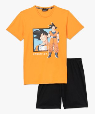 Pyjashort homme bicolore – Dragon Ball Z vue4 - GEMO(HOMWR HOM) - GEMO