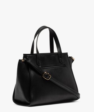 Sac femme avec devant façon raphia tressé vue2 - GEMO (ACCESS) - GEMO