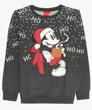 Sweat de Noël avec motif Mickey - Disney vue1 - MICKEY - GEMO