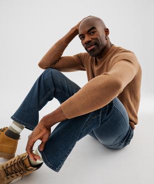 Jean regular en denim stretch homme vue5 - GEMO 4G HOMME - GEMO