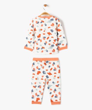 Pyjama bébé garçon imprimé deux pièces vue4 - GEMO(BB COUCHE) - GEMO