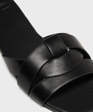 Sandales mules à brides entrecroisées femme - Valentina Baldano vue6 - VALENTINA BALDA - GEMO