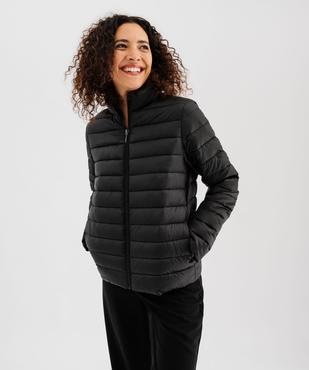 Doudoune légère avec col montant femme vue2 - GEMO 4G FEMME - GEMO