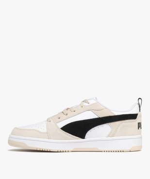 Baskets Rebound V6 Low SD à lacets homme - Puma vue3 - PUMA - GEMO