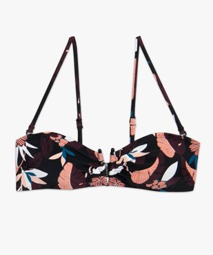 Haut de maillot de bain femme à bretelles multipositions vue4 - GEMO (PLAGE) - GEMO