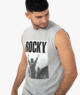 Débardeur homme avec photo sur le buste – Rocky vue2 - GEMO (HOMME) - GEMO