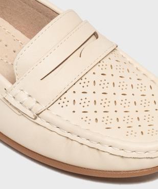 Mocassins confort à talon compensé femme - G'Flex vue6 - G'FLEX - GEMO