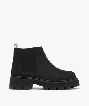 Bottines fille style Chelsea à semelle chunky vue1 - LOVELY WINGS GEMO FOR GOOD - GEMO