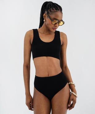 Brassière de bain extensible taille unique femme vue4 - GEMO (PLAGE) - GEMO