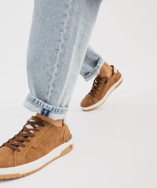 Baskets à lacets avec semelle massante homme - Relife vue1 - RELIFE - GEMO