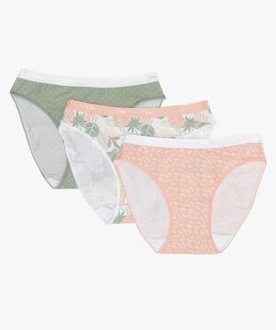 Culottes femme en coton stretch (lot de 3) – Les Pockets de Dim vue1 - DIM - GEMO