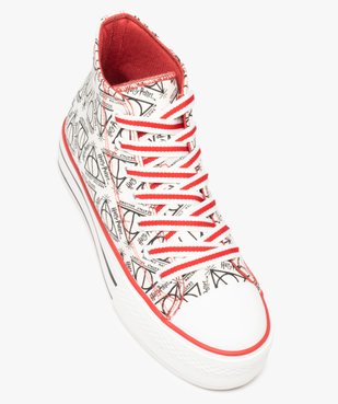 Baskets femme montantes imprimées - Harry Potter vue5 - HARRY POTTER - GEMO