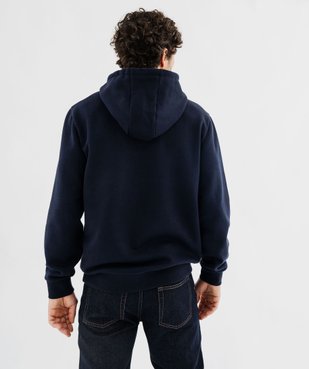 Sweat à capuche intérieur molletonné homme vue3 - GEMO 4G HOMME - GEMO
