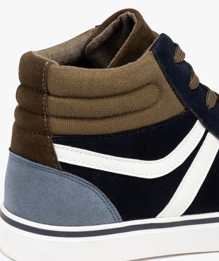 Baskets homme mid-cut en suédine à col rembourré vue7 - GEMO (SPORTSWR) - GEMO