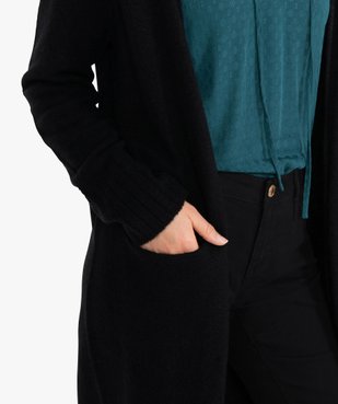 Gilet femme longueur genou à porter ouvert vue2 - GEMO(FEMME PAP) - GEMO