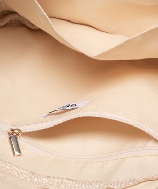 Sac banane grand format brillant femme vue3 - GEMO (ACCESS) - GEMO